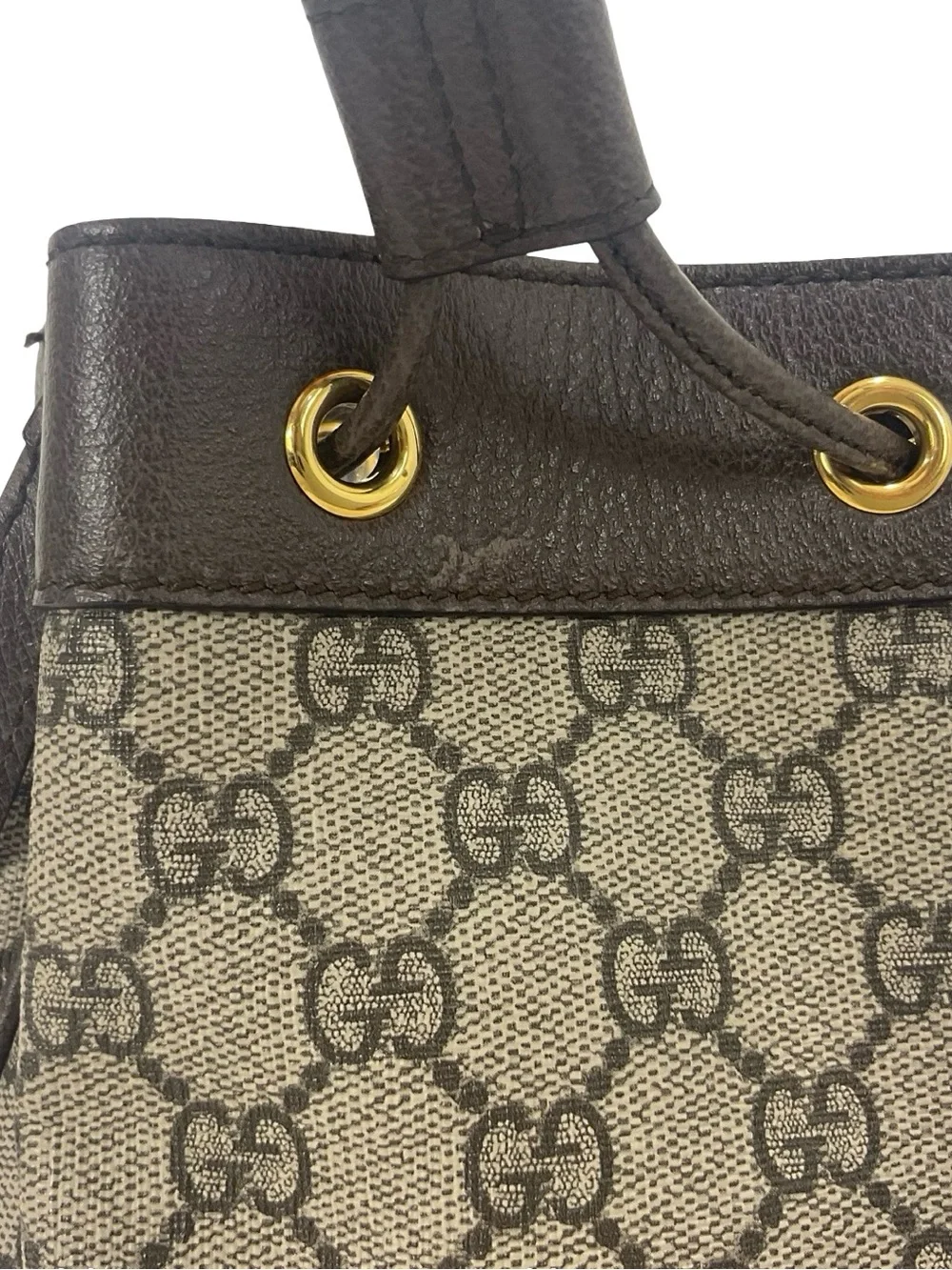 Gucci Mini Ophidia GG Supreme Bucket Bag - Picture 10 of 16